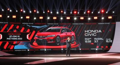 Honda Civic thắng giải ‘Vô lăng xe phổ thông 2022’