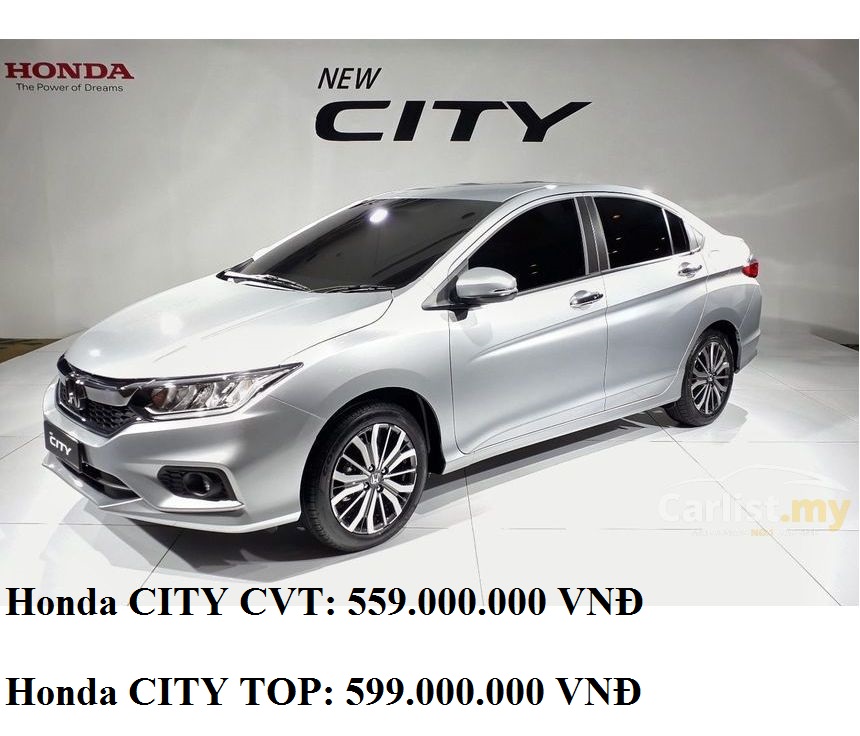 Giá xe Honda City CVT 2018 và giá lăn bánh Honda City CVT 2018 - Ảnh 1