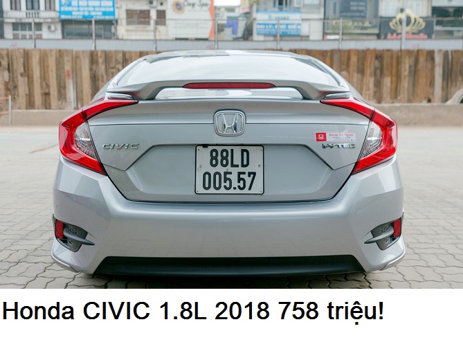 Honda Civic 1.8 E 2018 có xứng với mức giá 758 triệu đồng? - Ảnh 6